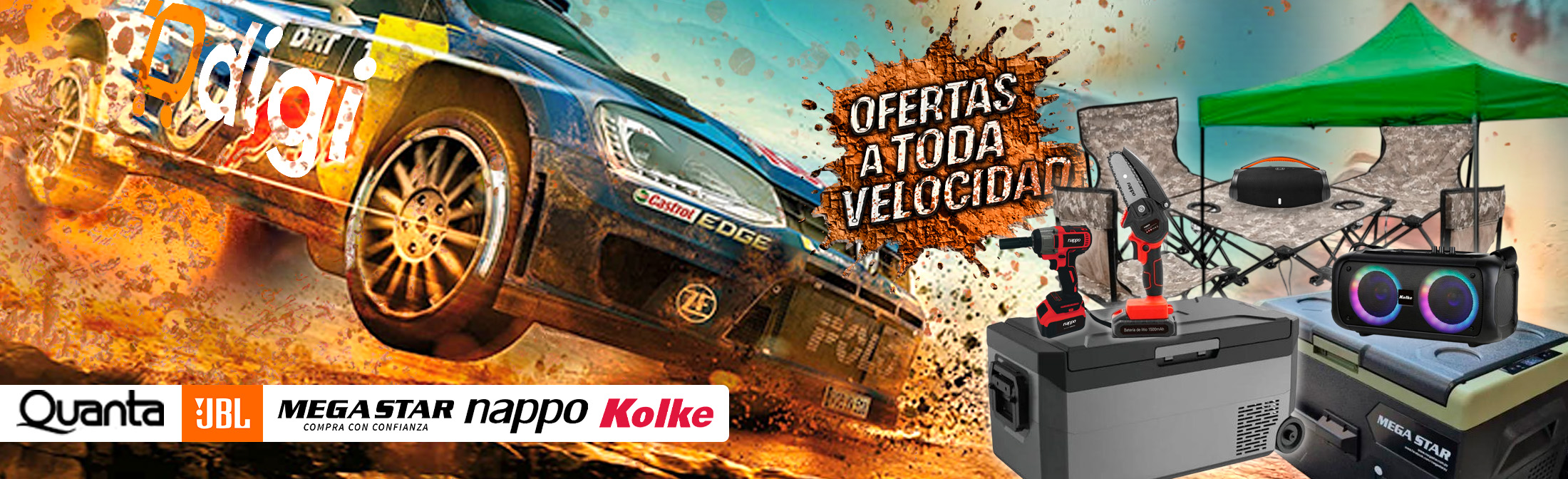 Ofertas a toda velocidad.